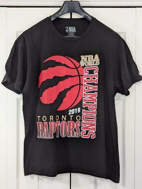 NBA Toronto Raptors Black T-Shirt - 2019 World Champions